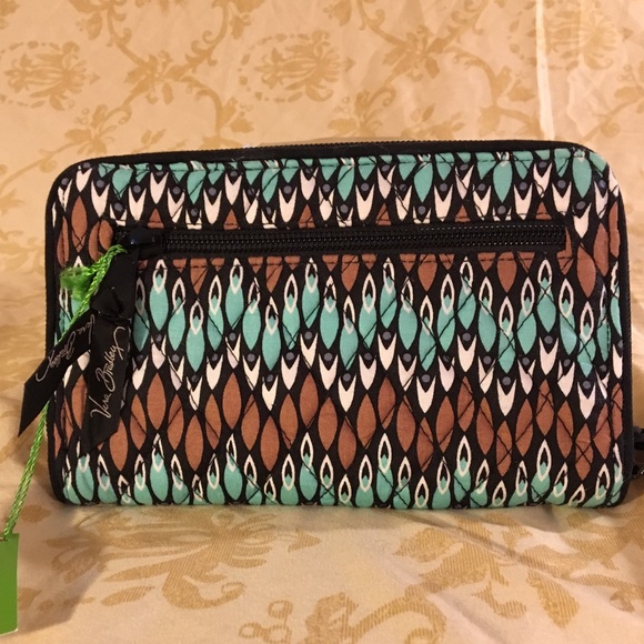 Vera Bradley Sierra Stream TurnLock Wallet NWT - Picture 2 of 3